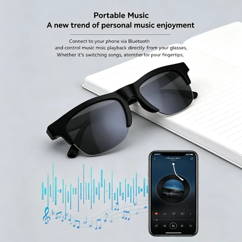 Smart Glasses Lens - OnePlus 8K Smart AI-bril, 2400MP vertaling,