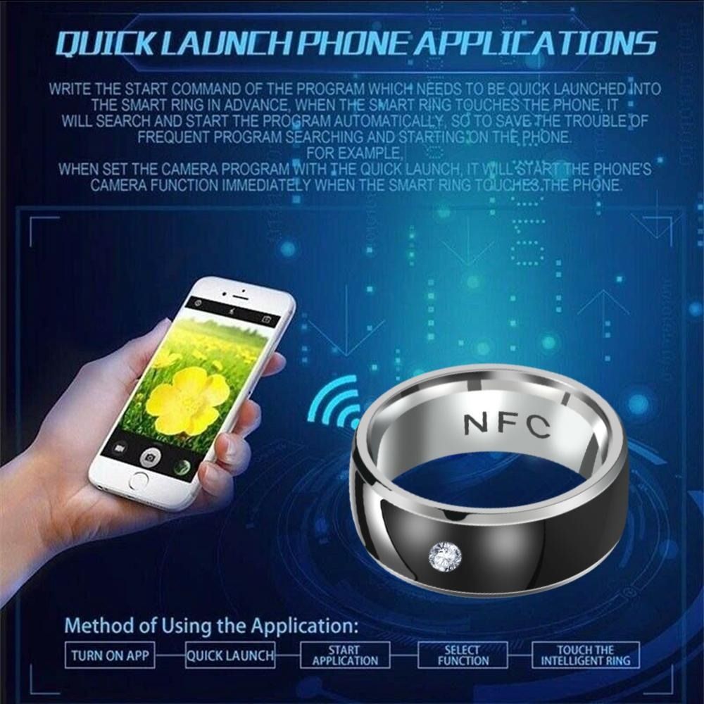 Smart Ring Nfc Pay - Nieuwe technologie Android telefoonapparatuur Intelligente draagbare