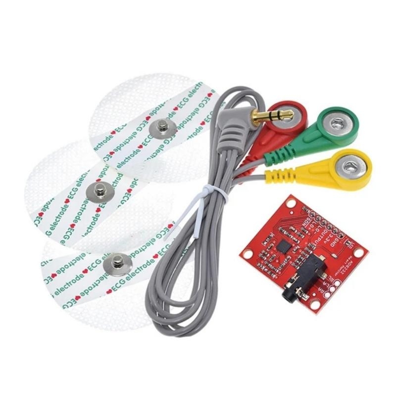 Muscle Sensor Emg - E28D Veelzijdigheid Spiersensormodule voor EMG-signaalbewaking en