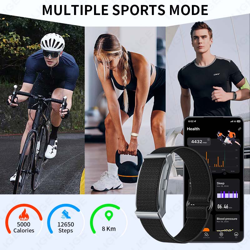 LUIK Geen scherm Sport Fitness - Fall Detection Watch recensie en prijs